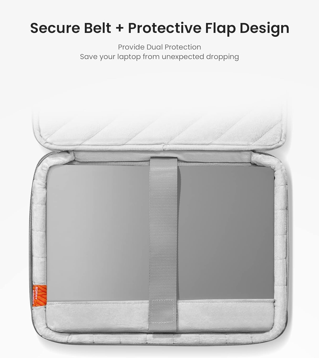 360 Protective Laptop Case for 13.5-14.4 Inch Surface Laptop Studio/6/5/4/3, Water-Resistant Computer Bag for Dell Latitude/Inspiron 14, ASUS Zenbook/Vivobook 14, Acer Aspire/Swift 14 Computer