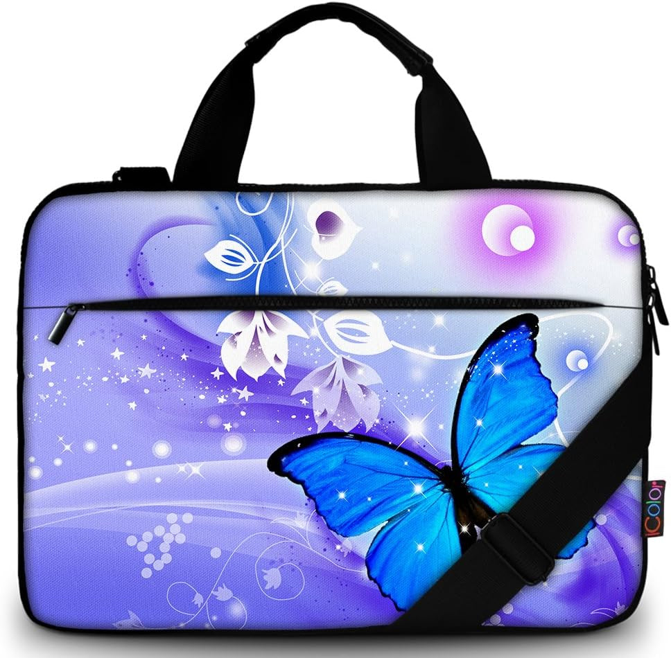 13" Laptop Shoulder Bag Sleeve Holder,11.6" 12" 13.3 Inch Computer Tablet Canvas Handbag Case Notebook Messenger Briefcase