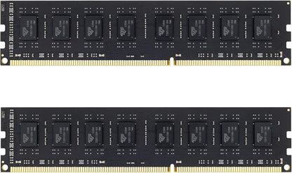 8GB Kit(2X4Gb) DDR3 / DDR3L 1333Mhz PC3-10600 Non-Ecc Unbuffered 1.5V / 1.35V CL9 2Rx8 Low Density Dual Rank 240 Pin UDIMM Desktop PC Computer Memory RAM Module Upgrade (8GB Kit(2X4Gb))