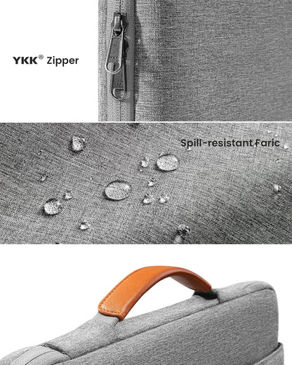 360 Protective Laptop Case for 13.5-14.4 Inch Surface Laptop Studio/6/5/4/3, Water-Resistant Computer Bag for Dell Latitude/Inspiron 14, ASUS Zenbook/Vivobook 14, Acer Aspire/Swift 14 Computer